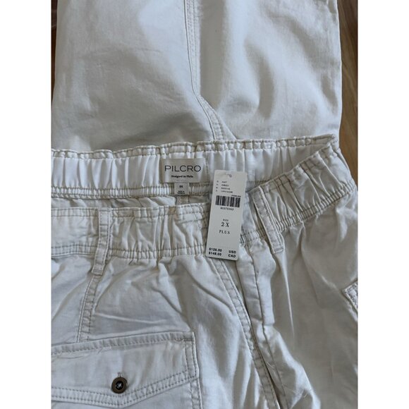 NW Size 2X - Anthropologie Cotton Pilcro Drawstring Pocket Pants (NWT USD 128) - Picture 11 of 13